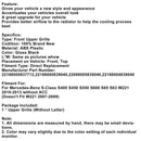 2010-2013 Mercedes Benz S-Klasse W221 S550 S600 S63 S65 Frontgrill