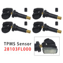 4x sensor de presión de neumáticos TPMS para Subaru Impreza Outback Crosstrek 28103FL000
