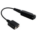 Cabo conversor de conector de fone de ouvido de 2 pinos K-Interface para Sepura STP8000 STP8030 STP8035