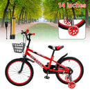 14 Zoll Kinderfahrrad für Jungen und Mädchen mit Stützrädern