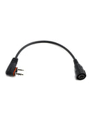 H42 Kopfhörer-Adapterkabel mit austauschbarem Stecker auf A24 für ICOM A25CE A25N A24