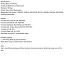 Hochdruck-Kraftstoffpumpe für Chevrolet Cobalt SS 2.0L (2008–2010) 12658478 12629135 0261520038