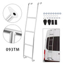 2014-2024 Ford Transit Van mit mittlerem Dach, Edelstahl-Transporterleiter 093TM