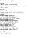 Styrarmsbussning fram och bak för Polaris RZR 900 EPS 1000 XP 4 14-16