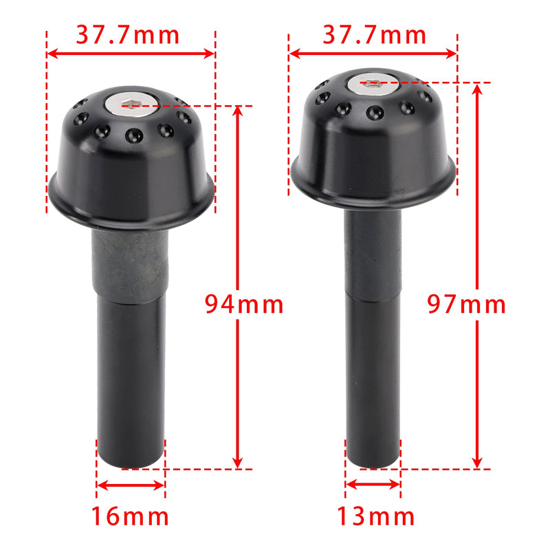 Anti-Vibrations-Bar-End-Gewichtssatz für Yamaha XSR 900 XSR 700 XSR 155 XSR 125