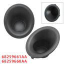 Pair Fog Light Covers For Dodge Challenger 2015-2022 68259661AA