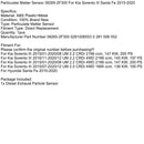 2015/07–2020/12 Kia Sorento III UM 2.0 CRDi 4WD 1995 ccm Feinstaubsensor 39265-2F300 0281006553