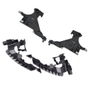 4-teiliges Set Frontscheinwerfer-Halterungsplatten für Audi A4 S4 2013 2014-2016