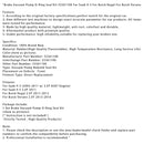 Vakuová čerpadlo O-kroužek Poezie 55561100 pro SAAB 9-3 pro Buick Regal