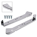Pair of Saddlebag Rail Brackets 90718-79C for Touring Road Glide Flt 85-08
