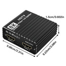 8K HDMI 1 zu 2 Splitter HD2.1 8K60hz/4K120hz/1080P240hz mit EDID Splitter 1x2
