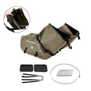 Seitenhecktasche Satteltasche Farblich passendes Gepäck 86L Grün Für Roller Motorrad