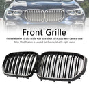 2019–2022 BMW X5 G05 M-Performance Double-Amalen Norice Grill, Musta, 51137454887