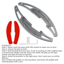 Lenkrad Paddle Shifter Erweiterung Für BMW M3 M4 X5M X6M Aluminium