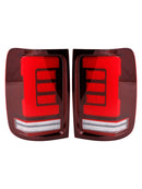 2008-2019 VW Amarok V6 LED-bakljus på baksidan och vänster, par av rött