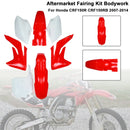 2007–2014 Honda CRF150R/RB Body Plastic Kit Fenders