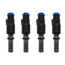 4 Stück Kraftstoffeinspritzdüsen für Chevrolet Aveo 09-11 und Pontiac G3 09-10, Teilenummer 25380933