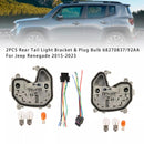 2015-2023 Jeep Renegade 2PCS Rücklichthalterung &amp; Steckerbirne 68270837/92AA