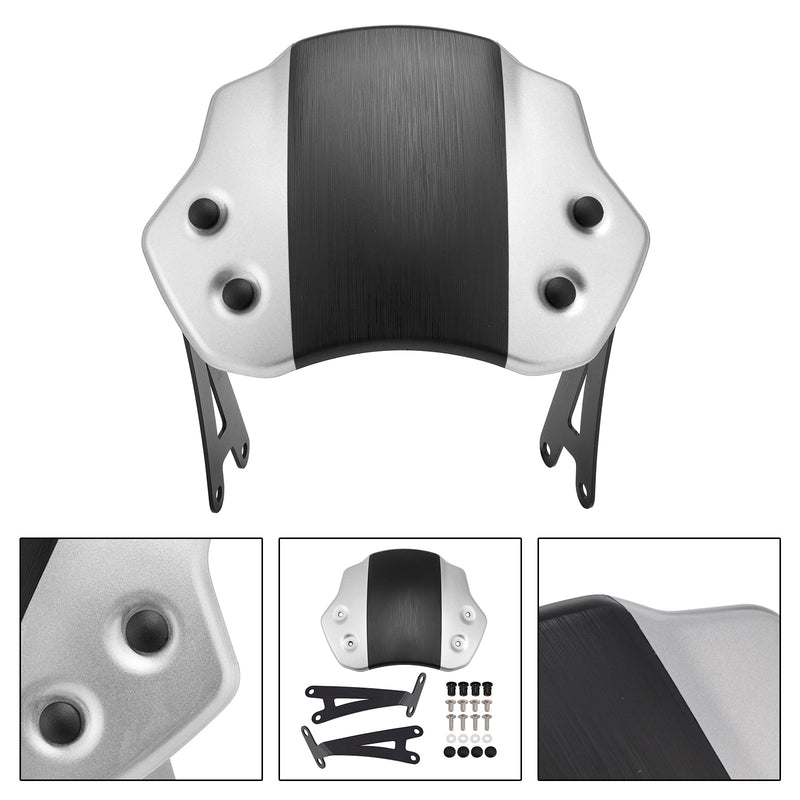 2024-2025 SCRAMBLER 400 X Motorrad Windschutzscheibe Windschutz