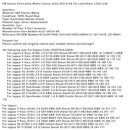 09/2015-05/2019 Land Rover Discovery Sport (L550) 2.0 D 4x4 SUV Diesel PM Sensor Particulate Matter Sensor HJ32-5H310-AA 204DTD