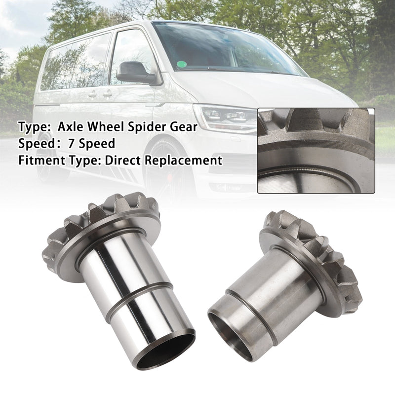 2010–2018 VW T5/T6 Paar 0BT 0BH DQ500 DQ381 FWD 7-Gang-Achsrad-Spinnrad U2GBK102