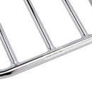 2018–2025 Softail FLSB, FXFB, FXFBS, FXLR und FXLRS Modelle mit Sissybar Upright Chrome Sissybar Gepäckträger 50300130A