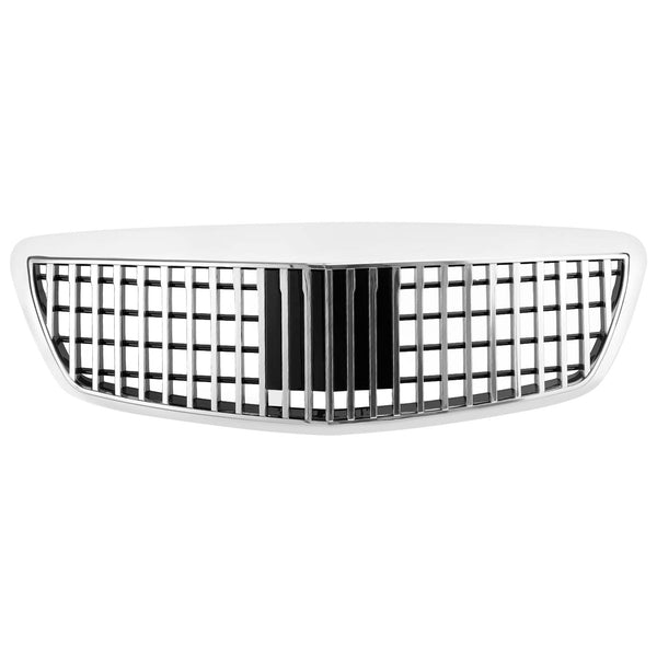 Maybach-grill för Benz S-klass W221 S550 S63 S450 2007-2009 Chrome