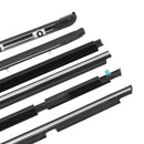 2003–2009 Toyota Lexus GX470 6 Stück Viertel &amp; Tür Gürtel Moulding Dichtungsstreifen