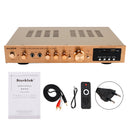 Amplificador estéreo HiFi de 2000W y 5 canales, Amplificador envolvente AV, SD, FM, para el hogar