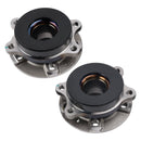 Audi A4 8K A6 C7 A5 8T A8 4H Q5 2x Vorderradnabenflansch + Lager + Schrauben Satz 4H0498625D