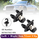 2x Sonnenblendenclip 8V7857562 4PK für Audi A3 A5 Cabriolet TT Roadster 2017-2019