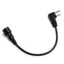 616-C2 Tactical headset med bakre ørekrokfeste, A24-konverteringskabel for A25CE og A25N