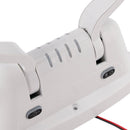 12V/24V automatisk spenningsdeteksjon lavt strømforbruk vifte for båter og bobiler, hvit
