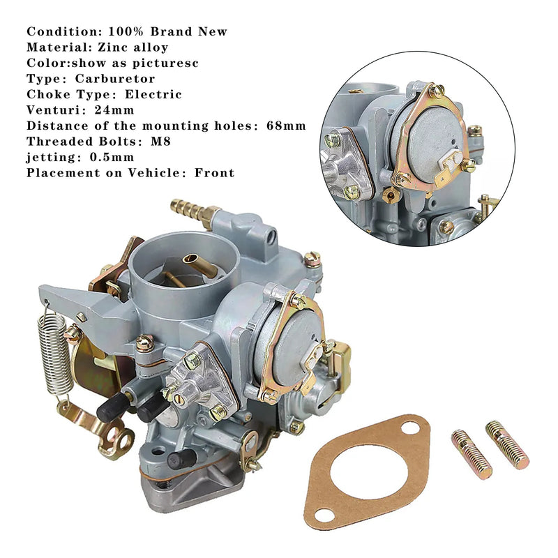 Vergaser 113129029A Für VW Käfer 30/31 PICT-3 Typ 1 &amp; 2 Bug Bus Ghia W/Dichtung