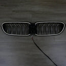 2017–2020 BMW 5 -sarja G30 G31 Doublellame Front Munuaisten säleikkö, kiiltävä musta