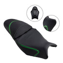 2022-2024 Kawasaki Versys 650 Täysin pehmustettu kuljettaja/etumatkustajan istuin, vihreä