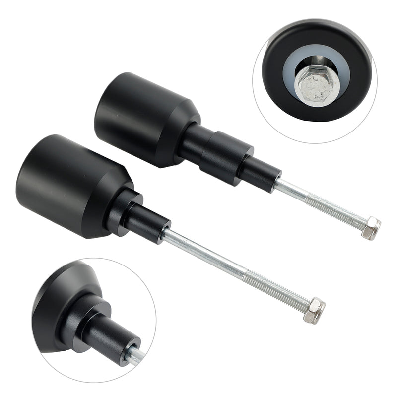 2022-2023 KAWASAKI NINJA Z650RS Crash Bobbin Protector Slider Aluminium Schwarz