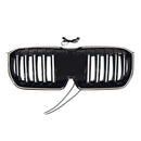 Doppellamellen-Frontstoßstangengrill, schwarz, passend für BMW X1 U11 U12 (2023–2025)