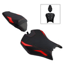 2025- Für Kawasaki Z900 Zr900-F Raider Soziuskissen-Set vorne &amp; hinten, Rot1