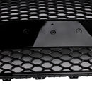 Kylargrill fram för Audi Q7 SQ7 (2005–2015), blank svart