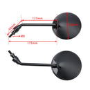 Simson S50 S51 S53 SR50 Schwalbe KR51 par de espelhos retrovisores pretos M8x1,25