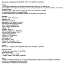 Motorradlampe Rallye HS1 62185RL PX43T 12V 45/40W für OSRAM