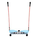 Ab Twister Board 150 kg Kapacita & 20dB Ultra-tichý kroutící stroj v pase Fitness Tool Protiskluzové vybavení pro domácí posilovnu pro ženy Břišní tuk Růžová/Modrá
