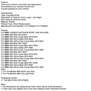 Teilweise offenes Gitter Nebelscheinwerfergitter 51117294831 Passend für BMW F32 F33 F36 418D