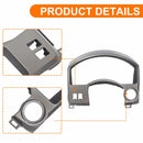 2004–2006 Nissan Titan Armada Armaturenbrett Instrumentenabdeckung Trim Grau 68240–7S000