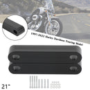 21" framskärmsdistanser för Touring Electra Street Glide Road 1997-2022