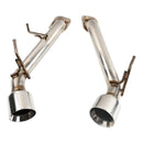 2008-2013 Infiniti G37 2dr kupé zadní tlumič výfuku výfukové potrubí z nerezové oceli