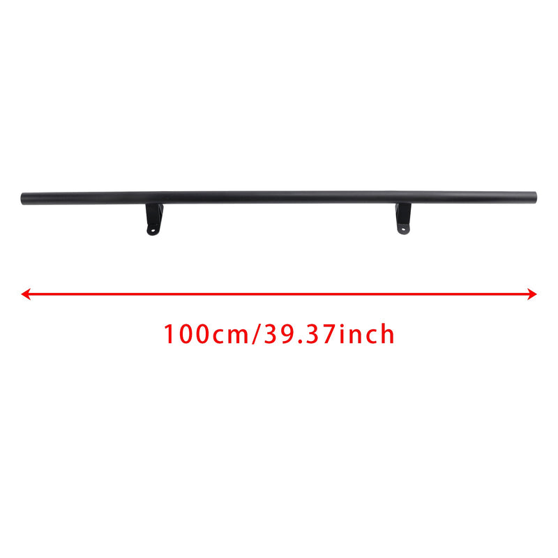 Rolling Library Sliding Ladder Hardware Kit med broms 3,3 ft rund rör