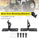 Baksete sammenleggbare monteringsbraketter for Jeep Wrangler YJ 1987-1995 CJ 1976-1986