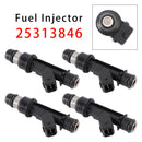 Pakke med 4 drivstoffinjektorer for Vauxhall Astra Corsa Vectra Zafira Z14 Z16 25313846